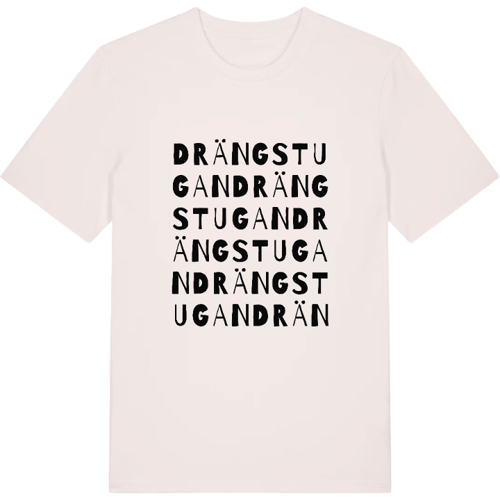Drängstugan ordlek t-shirt – t-shirt från PinShirt