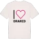 Jag älskar Drared t-shirt stort tryck