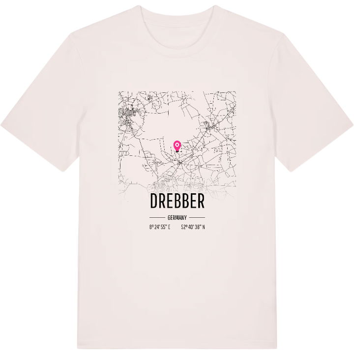 Drebber karta t-shirt – t-shirt från PinShirt