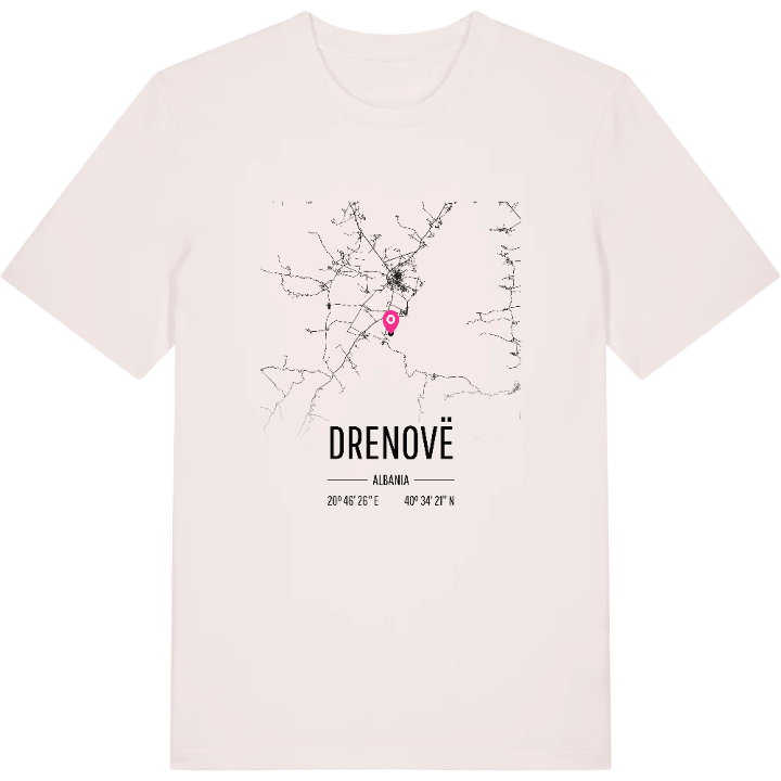 Drenovë karta t-shirt – t-shirt från PinShirt
