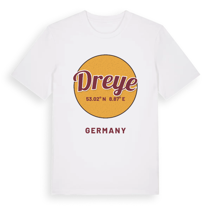 Dreye cirkel t-shirt – t-shirt från PinShirt
