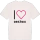 Jag älskar Drežnik t-shirt stort tryck