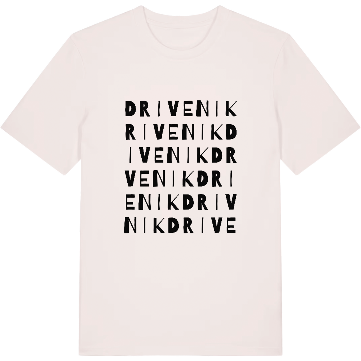 Drivenik ordlek t-shirt – t-shirt från PinShirt