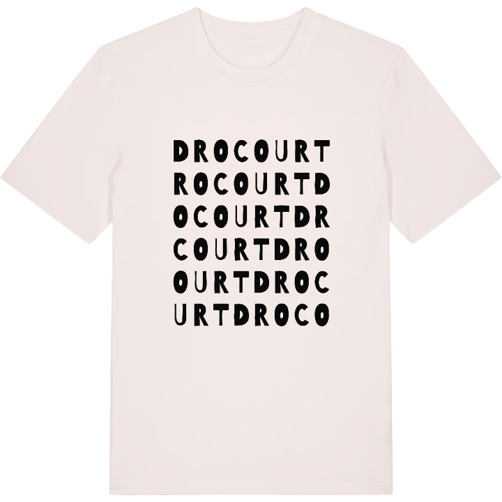 Drocourt ordlek t-shirt – t-shirt från PinShirt