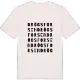 Drögsforsen ordlek t-shirt