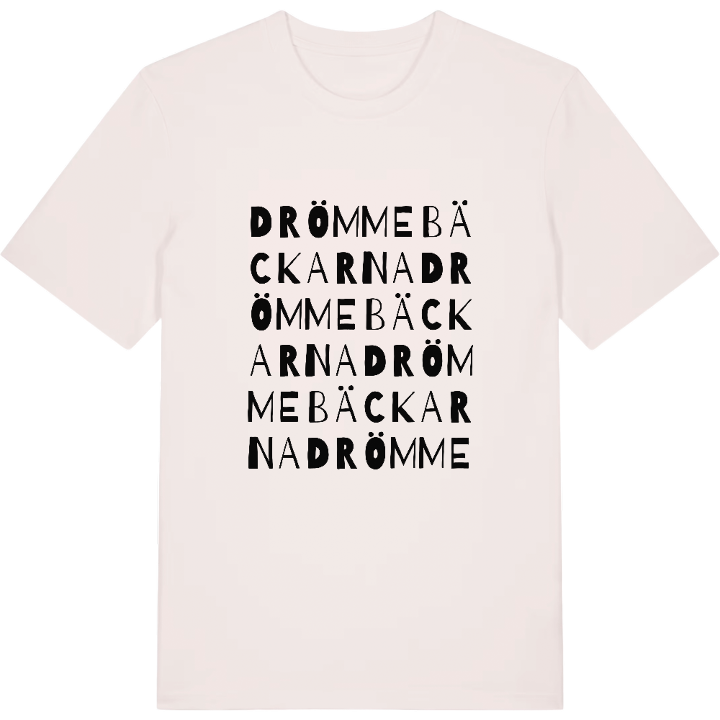 Drömmebäckarna ordlek t-shirt – t-shirt från PinShirt
