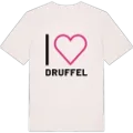 Jag älskar Druffel t-shirt stort tryck