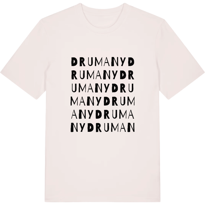 Drumany ordlek t-shirt – t-shirt från PinShirt