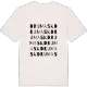 Drumask ordlek t-shirt