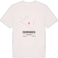 Drumbinnisk karta t-shirt