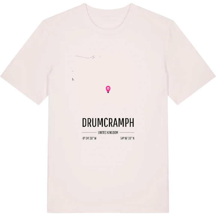Drumcramph karta t-shirt – t-shirt från PinShirt