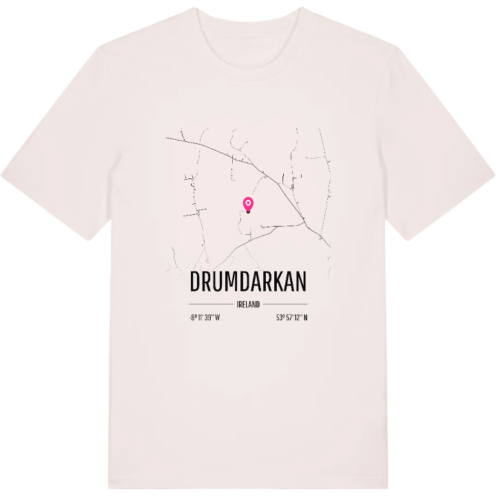 Drumdarkan karta t-shirt – t-shirt från PinShirt