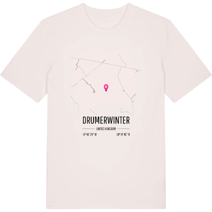 Drumerwinter karta t-shirt – t-shirt från PinShirt