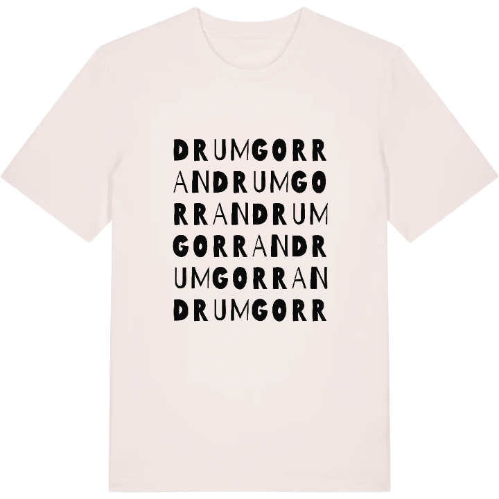 Drumgorran ordlek t-shirt – t-shirt från PinShirt