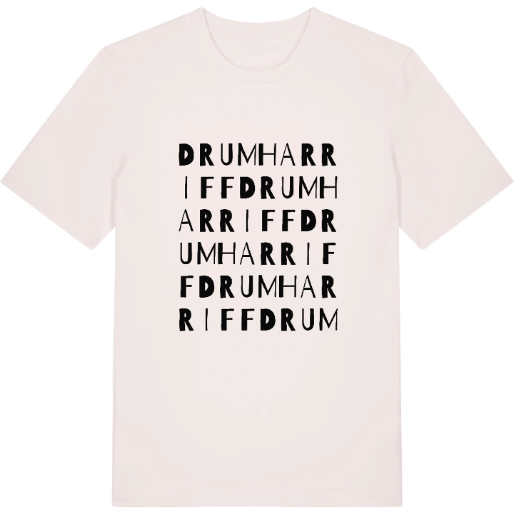 Drumharriff ordlek t-shirt – t-shirt från PinShirt