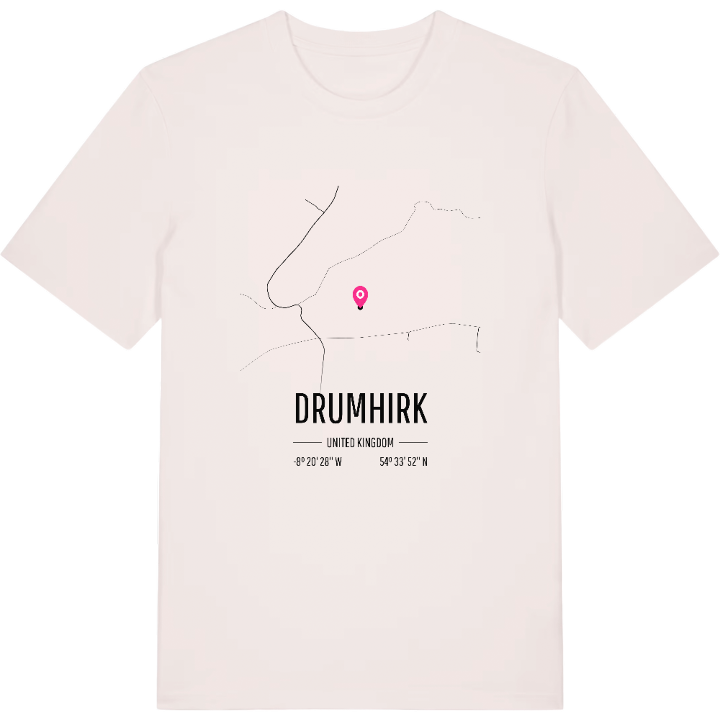 Drumhirk karta t-shirt – t-shirt från PinShirt