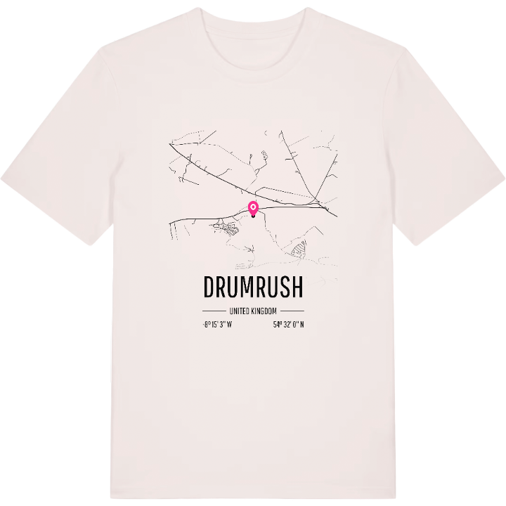 Drumrush karta t-shirt – t-shirt från PinShirt
