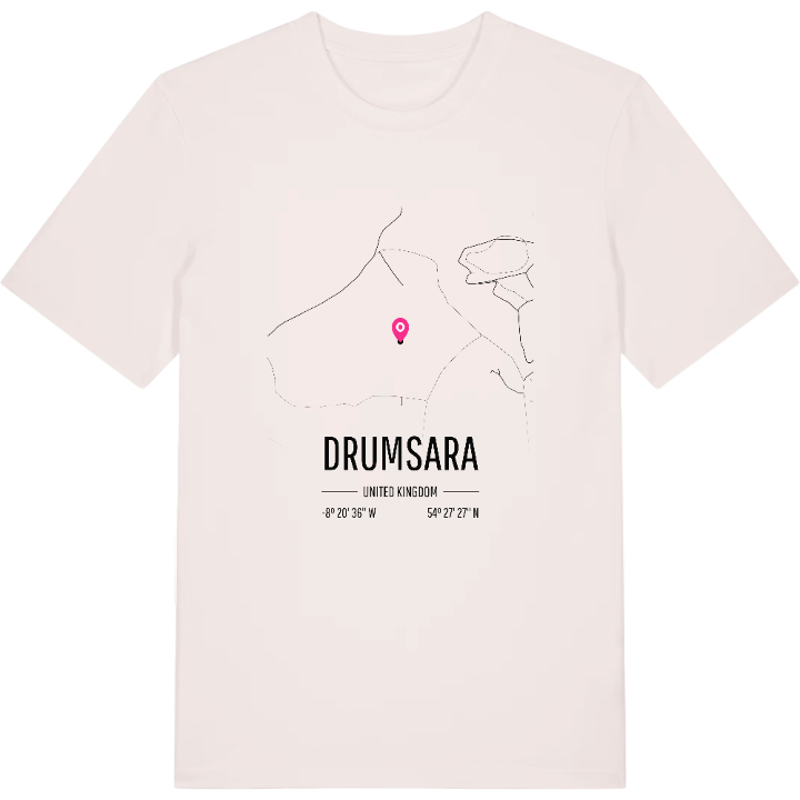 Drumsara karta t-shirt – t-shirt från PinShirt