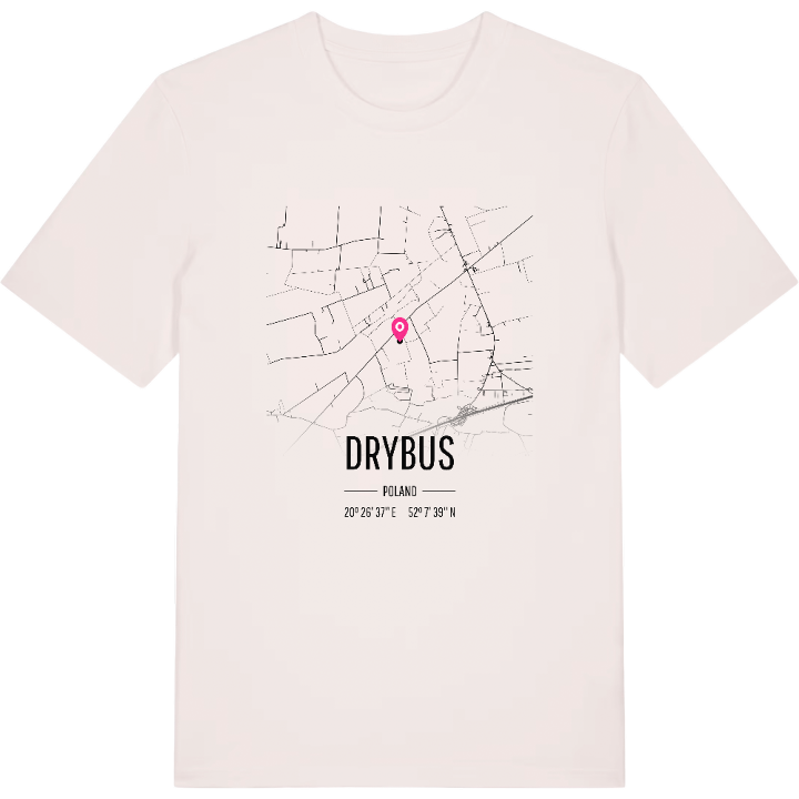 Drybus karta t-shirt – t-shirt från PinShirt