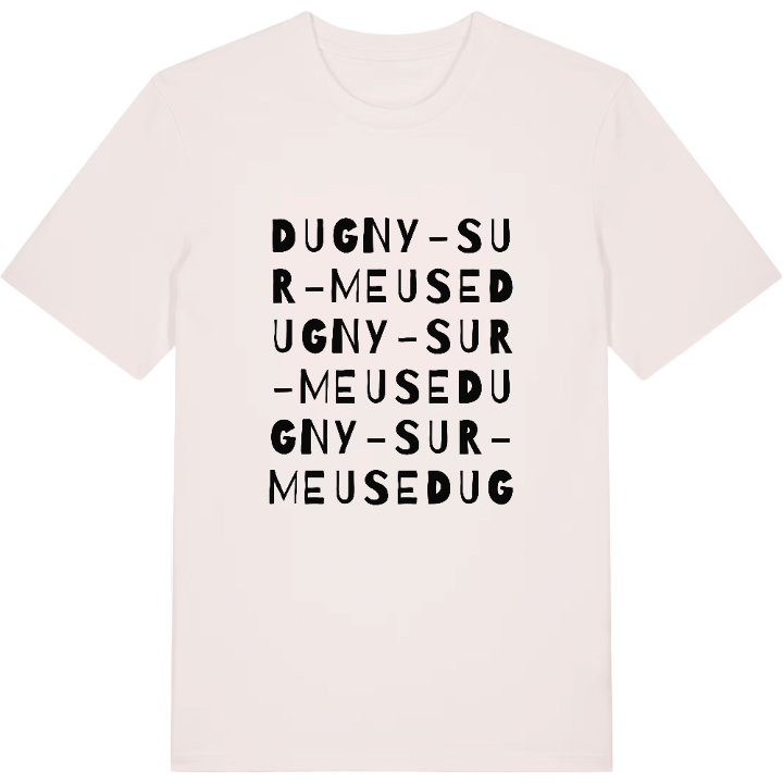 Dugny-sur-Meuse ordlek t-shirt – t-shirt från PinShirt