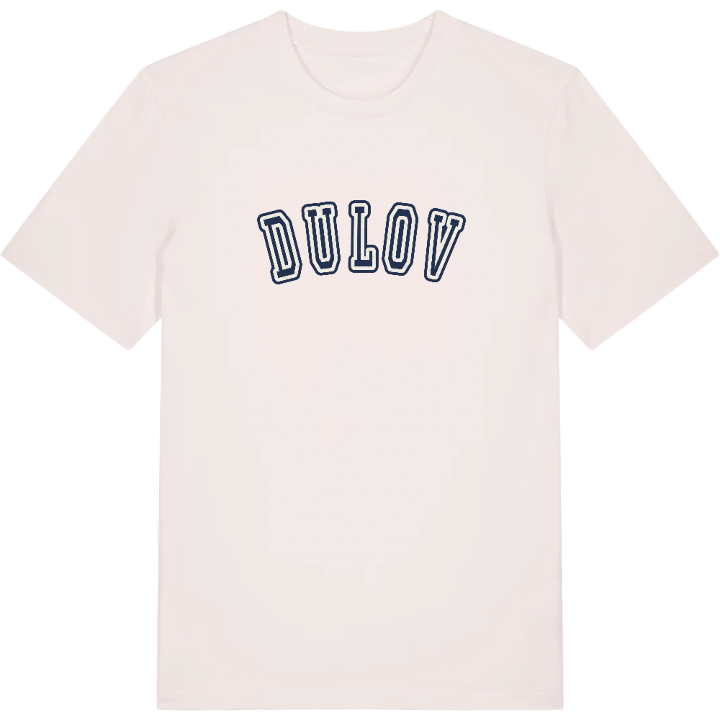Dulov college t-shirt – t-shirt från PinShirt