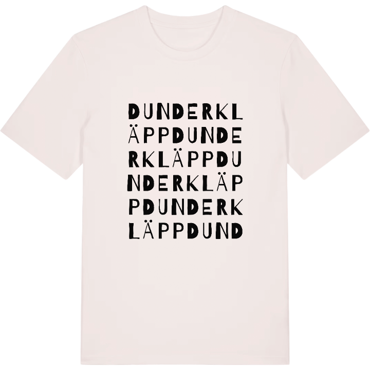 Dunderkläpp ordlek t-shirt – t-shirt från PinShirt