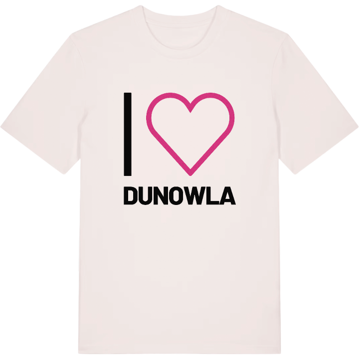Jag älskar Dunowla t-shirt stort tryck – t-shirt från PinShirt