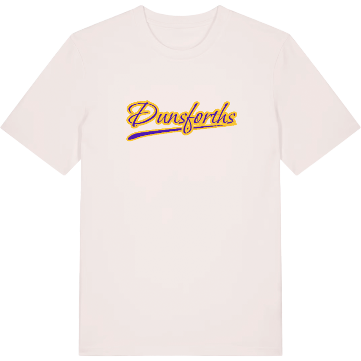 Dunsforths baseball t-shirt – t-shirt från PinShirt