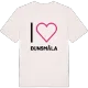 Jag älskar Dunsmåla t-shirt stort tryck