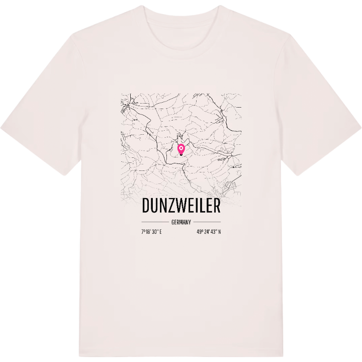 Dunzweiler karta t-shirt – t-shirt från PinShirt