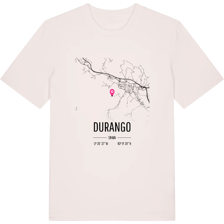 Durango karta t-shirt – t-shirt från PinShirt