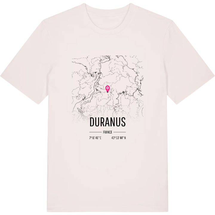 Duranus karta t-shirt – t-shirt från PinShirt