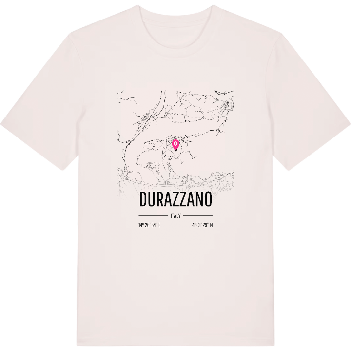 Durazzano karta t-shirt – t-shirt från PinShirt