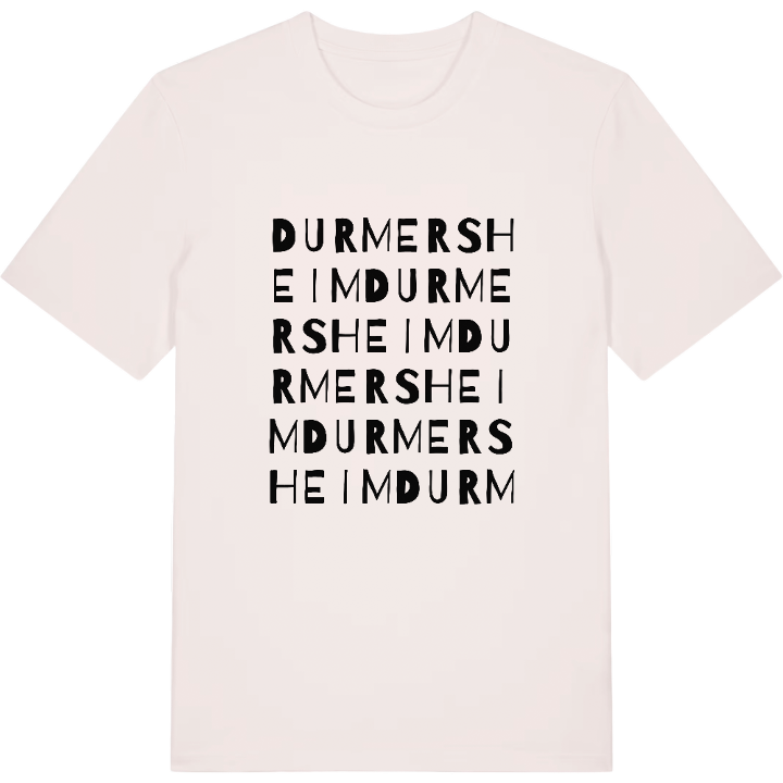 Durmersheim ordlek t-shirt – t-shirt från PinShirt