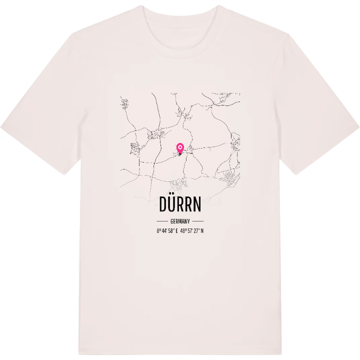 Dürrn karta t-shirt – t-shirt från PinShirt