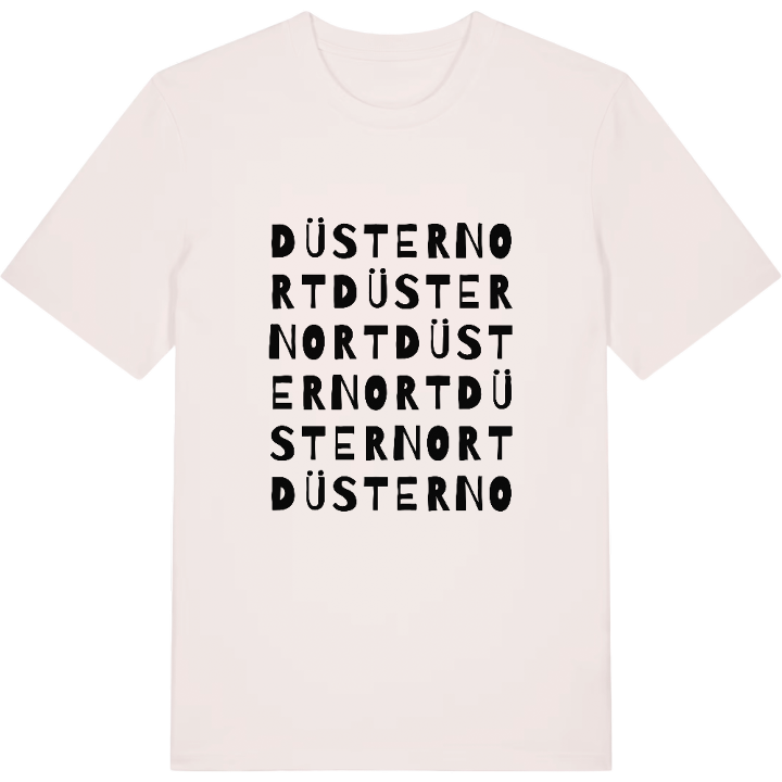 Düsternort ordlek t-shirt – t-shirt från PinShirt