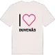 Jag älskar Duvenäs t-shirt stort tryck