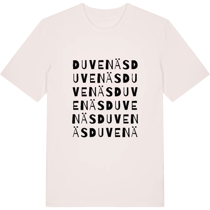 Duvenäs ordlek t-shirt – t-shirt från PinShirt