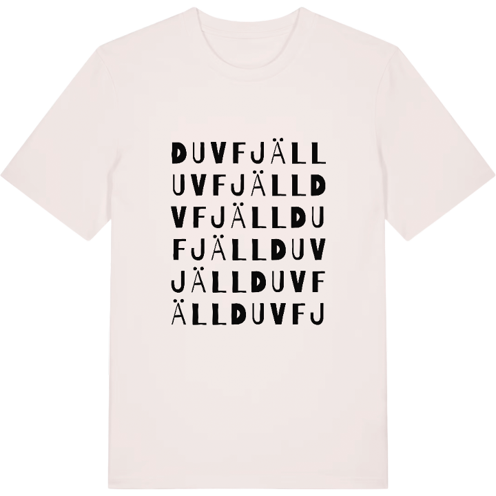 Duvfjäll ordlek t-shirt – t-shirt från PinShirt