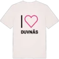Jag älskar Duvnäs t-shirt stort tryck