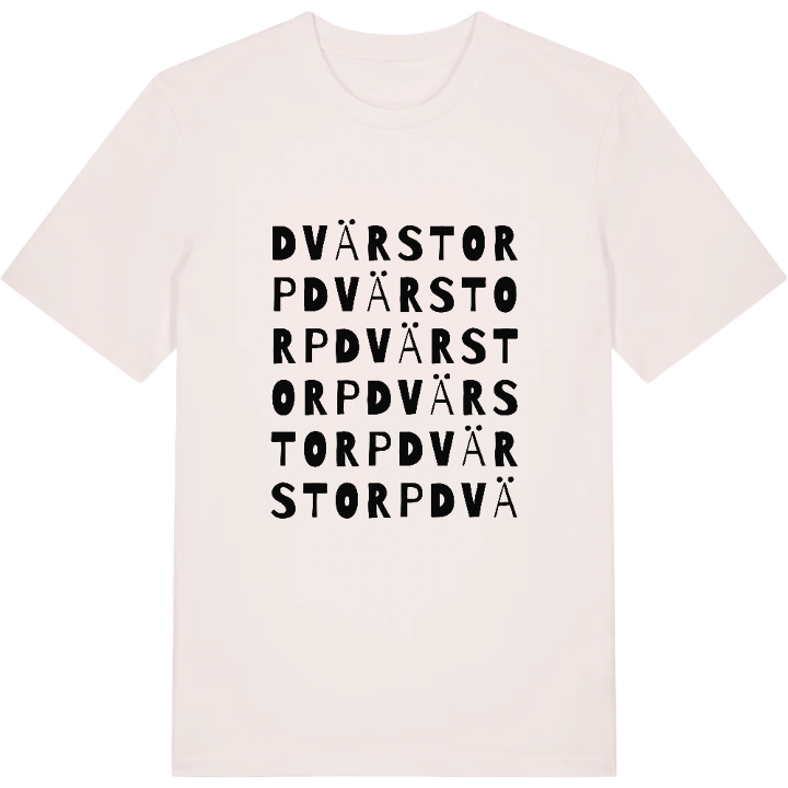 Dvärstorp ordlek t-shirt – t-shirt från PinShirt
