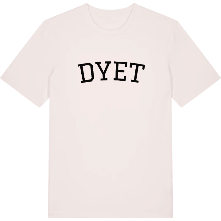 Dyet böjd t-shirt – t-shirt från PinShirt