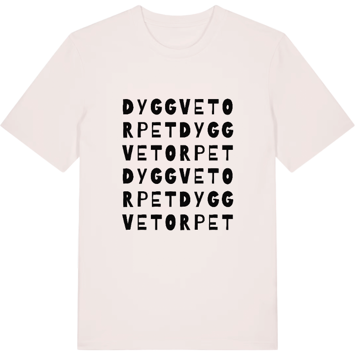 Dyggvetorpet ordlek t-shirt – t-shirt från PinShirt