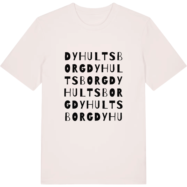 Dyhultsborg ordlek t-shirt – t-shirt från PinShirt