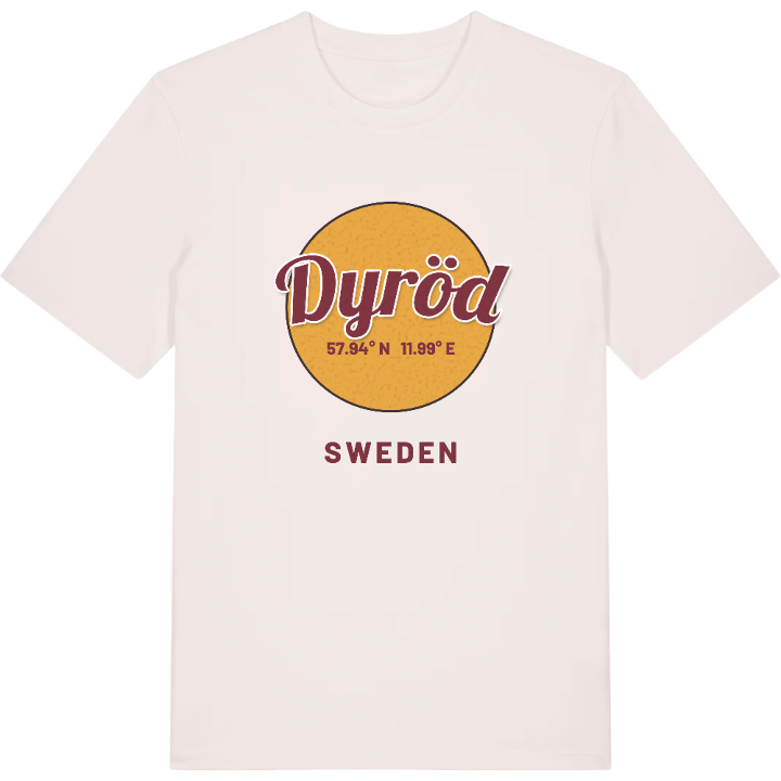 Dyröd cirkel t-shirt – t-shirt från PinShirt