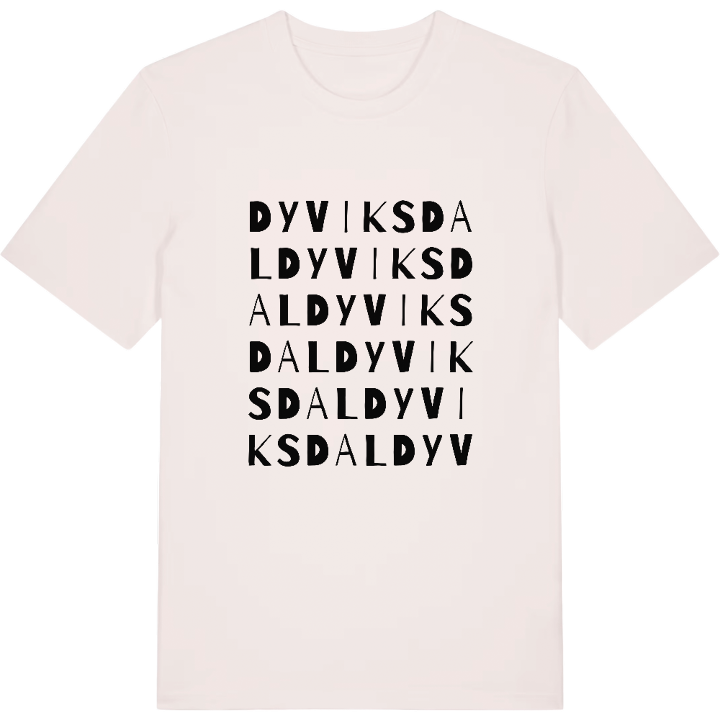 Dyviksdal ordlek t-shirt – t-shirt från PinShirt