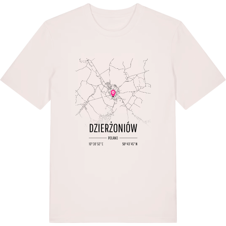 Dzierżoniów karta t-shirt – t-shirt från PinShirt