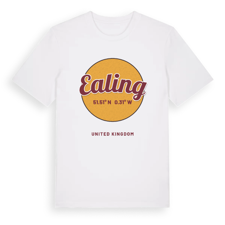 Ealing cirkel t-shirt – t-shirt från PinShirt