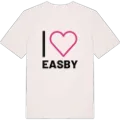 Jag älskar Easby t-shirt stort tryck
