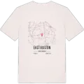 East Ruston karta t-shirt